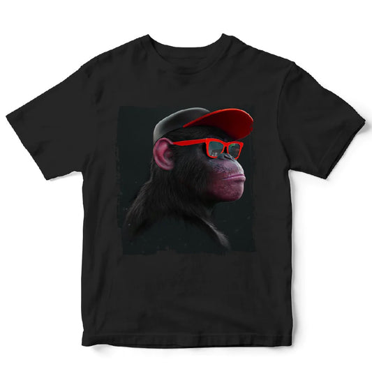 Red MONKEY t shirt